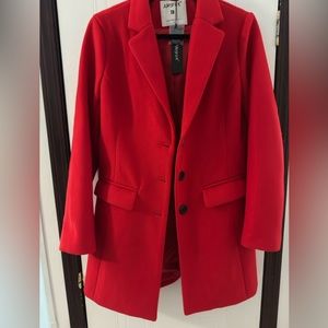 Allegra K Womens Outwear Winter Coat Medium Red. Condition is New with tags.